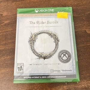The Elder Scrolls Online Xbox One Game Sealed